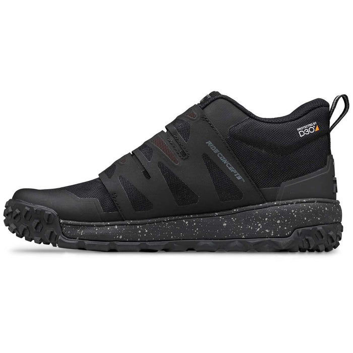 Ride Concepts Tallac Mid Clip BOA Shoes Black/Charcoal