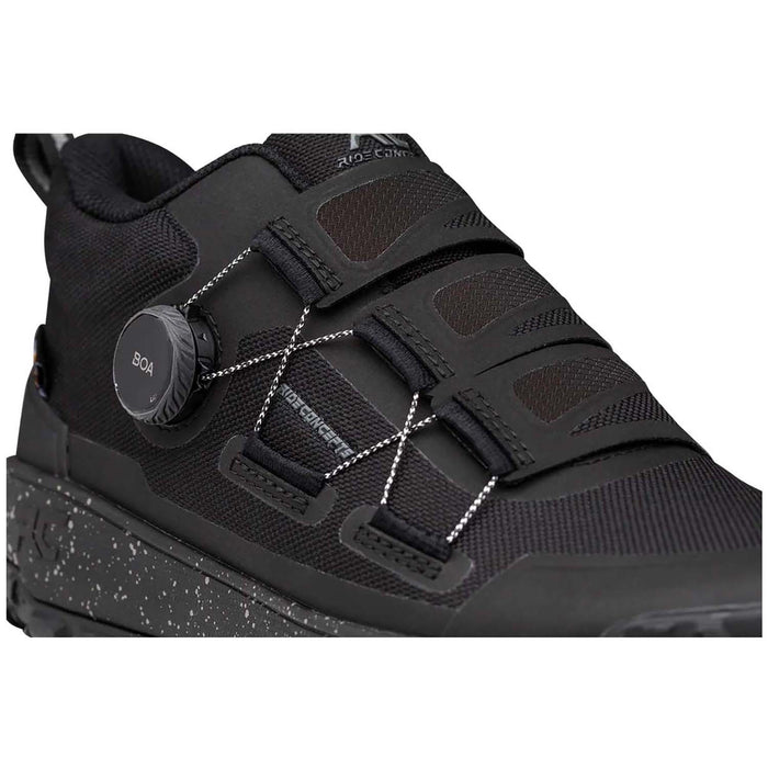 Ride Concepts Tallac Mid Clip BOA Shoes Black/Charcoal