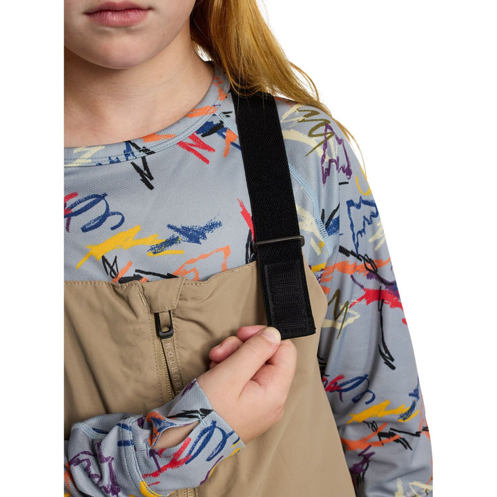 Burton Skylar 2L Bibs - Kids' Summit Taupe