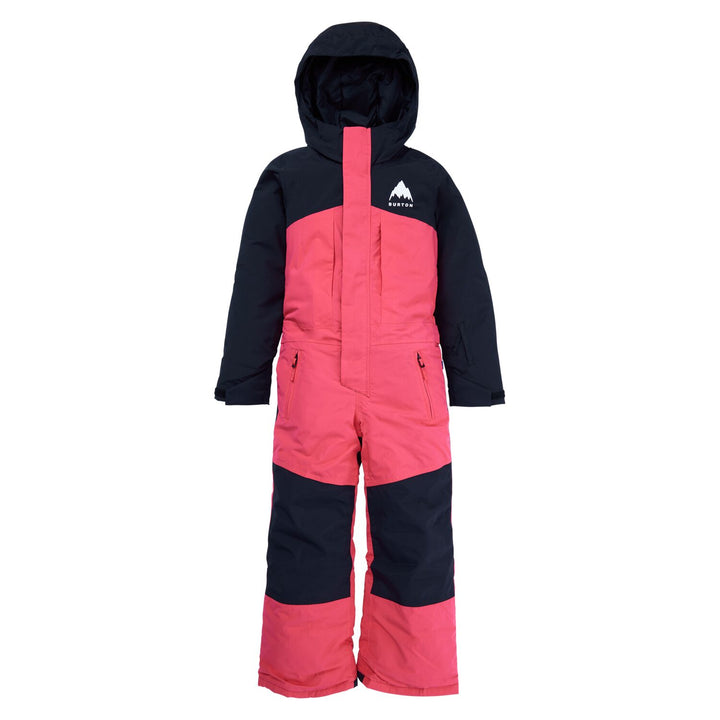 Burton One Piece - Kids' True Black/Azalea Pink