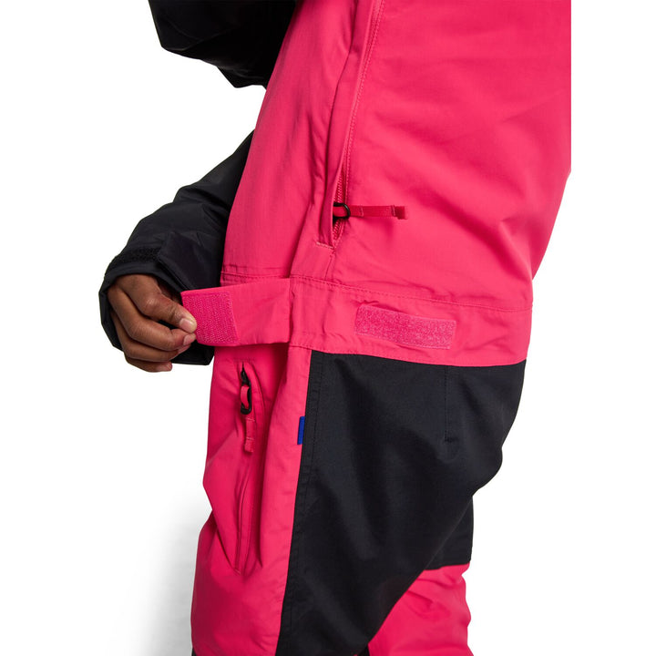 Burton One Piece - Kids' True Black/Azalea Pink