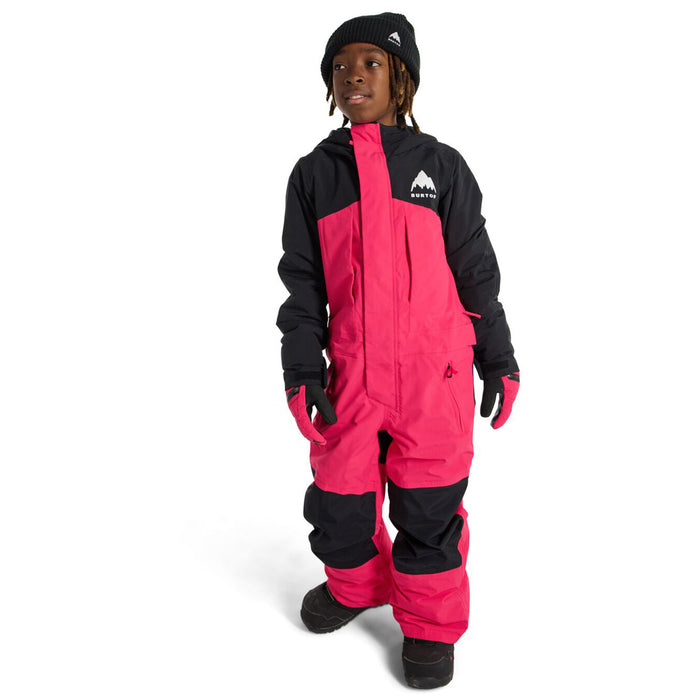 Burton One Piece - Kids' True Black/Azalea Pink
