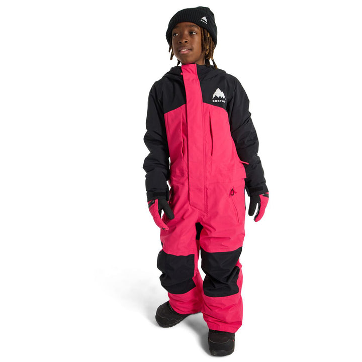 Burton One Piece - Kids' True Black/Azalea Pink