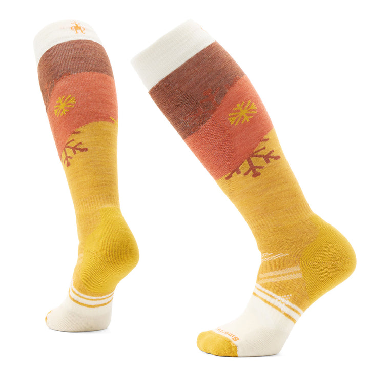 Smartwool Full Cushion Snowpocalypse OTC Socks - Women's Honey Gold