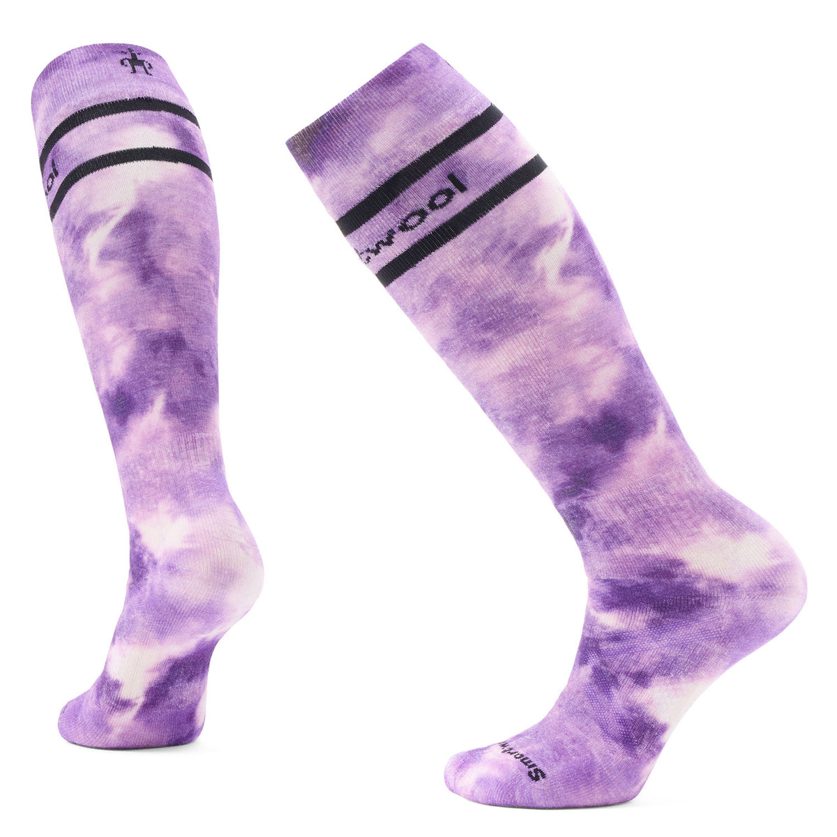 Smartwool Full Cushion Tie-Dye OTC Socks - Women's Purple Iris