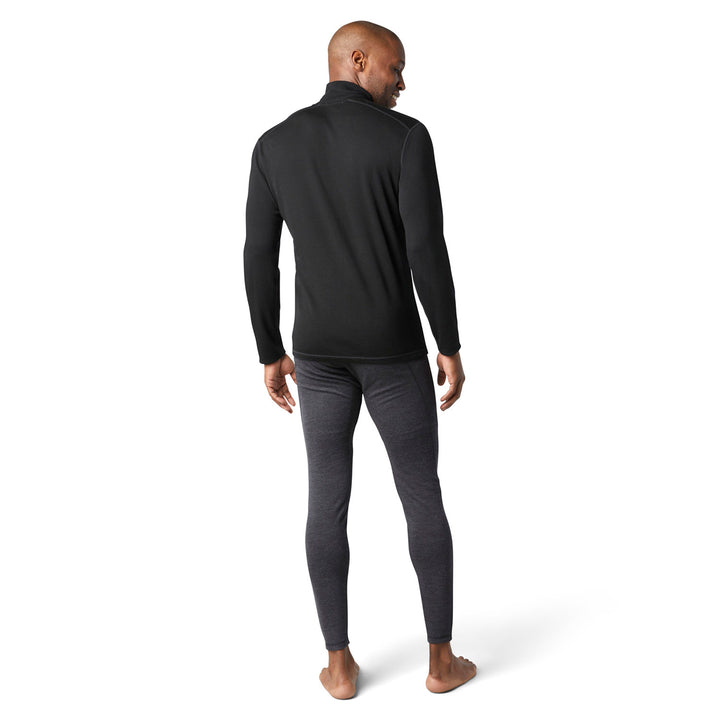 Smartwool Classic Thermal Merino Base Layer 1/4 Zip Top - Men's Black