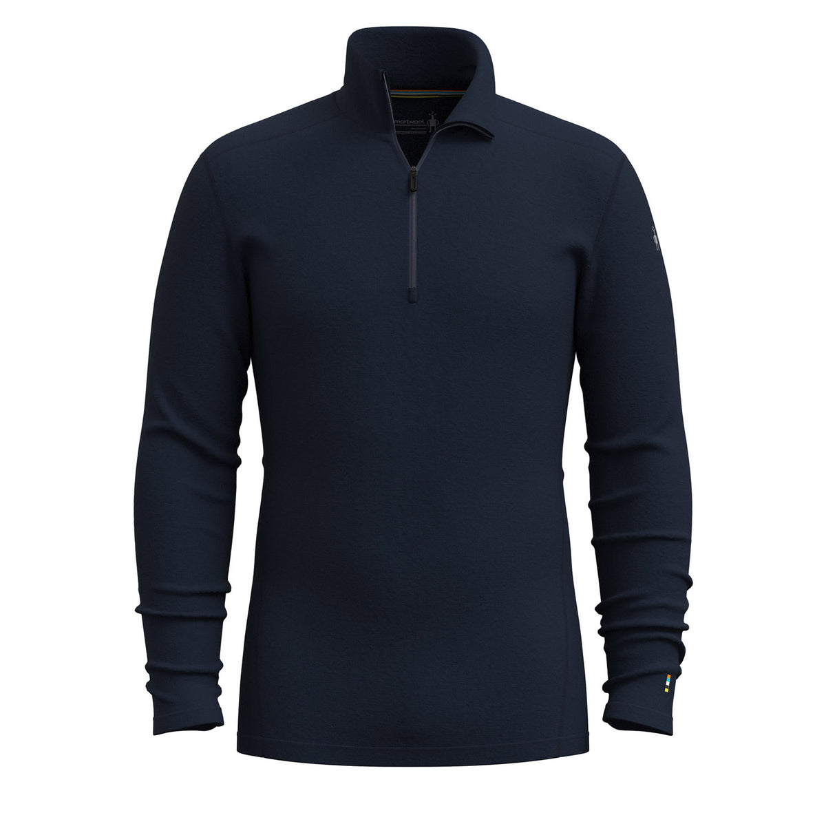 Smartwool Classic Thermal Merino Base Layer 1/4 Zip Top - Men's Deep Navy