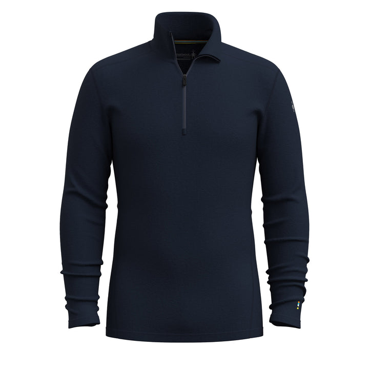 Smartwool Classic Thermal Merino Base Layer 1/4 Zip Top - Men's Deep Navy
