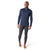 Smartwool Classic Thermal Merino Base Layer 1/4 Zip Top - Men's Deep Navy