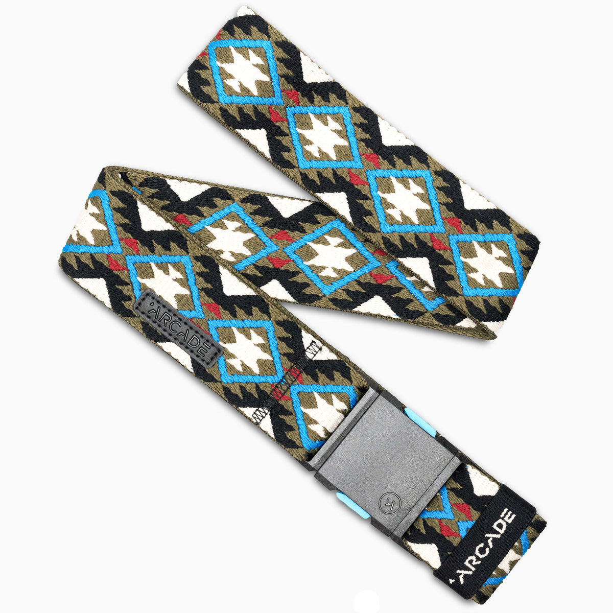 Arcade Twilight Belt Oat/Turquoise