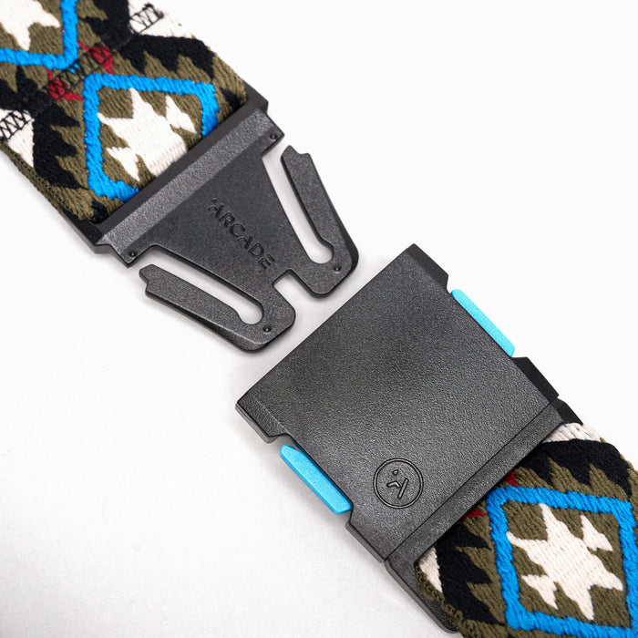 Arcade Twilight Belt Oat/Turquoise