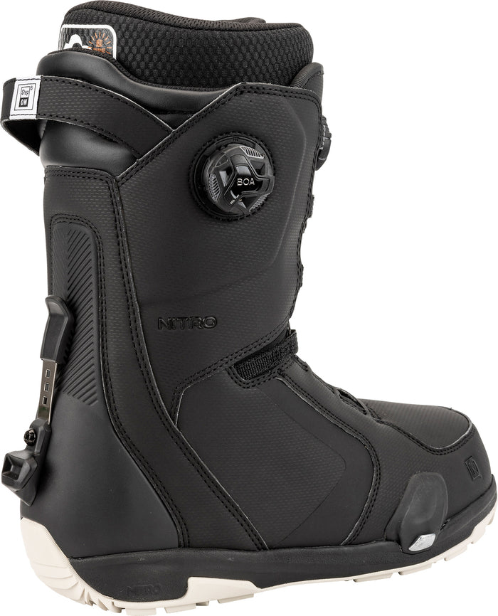 Nitro Darkseid Step On Boa Snowboard Boots 2025 Black