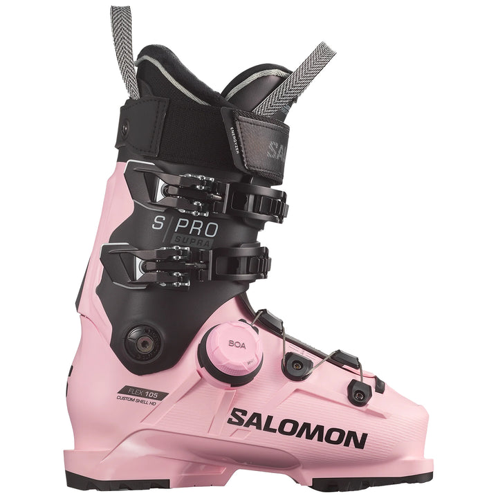 Salomon S/Pro Supra BOA 105 Ski Boots - Women's 2025 Rose Shadow/Black/Beluga