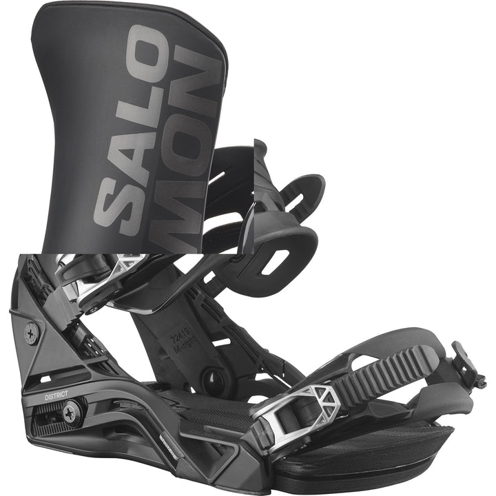 Salomon District Snowboard Bindings Black