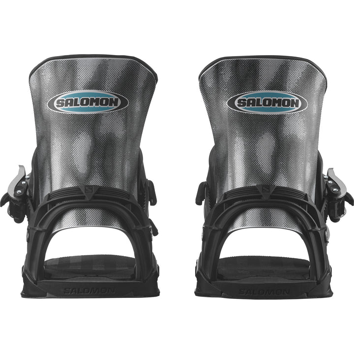 Salomon District Pro Team Snowboard Bindings 2025 Chrome