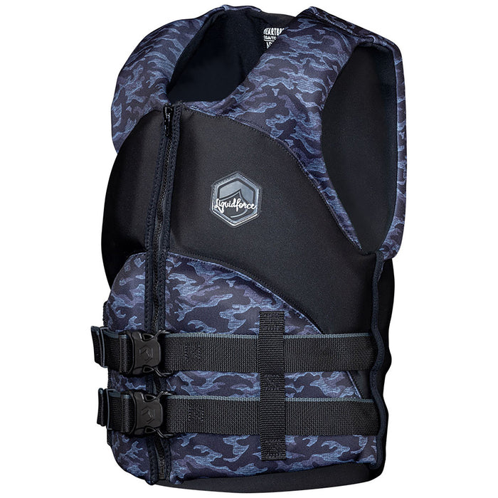 Liquid Force Heartbreaker CGA Wake Vest - Women's 2023 Black Camo