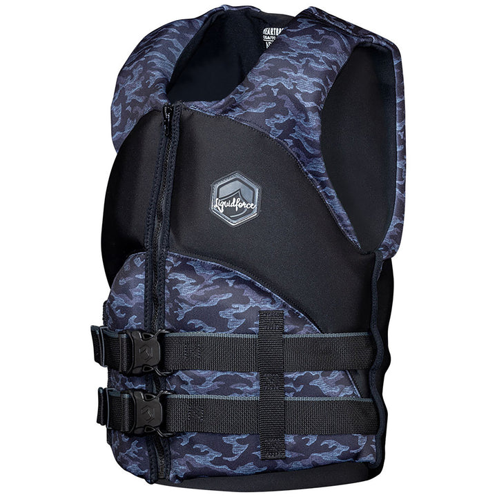 Liquid Force Heartbreaker CGA Wake Vest - Women's 2023 Black Camo