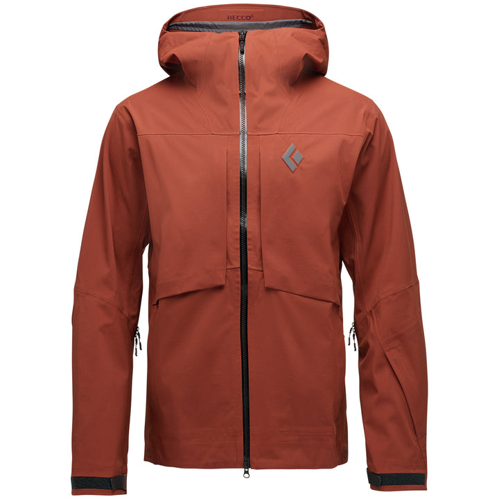 Black Diamond Factor Shell Jacket - Men's Iron Red