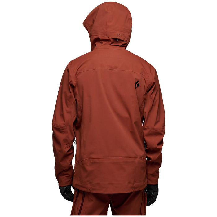 Black Diamond Factor Shell Jacket - Men's Iron Red
