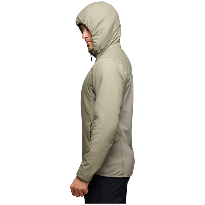 Black Diamond First Light Hybrid Hoodie - Men's Pine Smoke