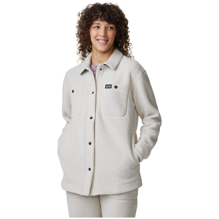 Mountain Hardwear HiCamp™ Fleece Shacket - Women's Wild Oyster