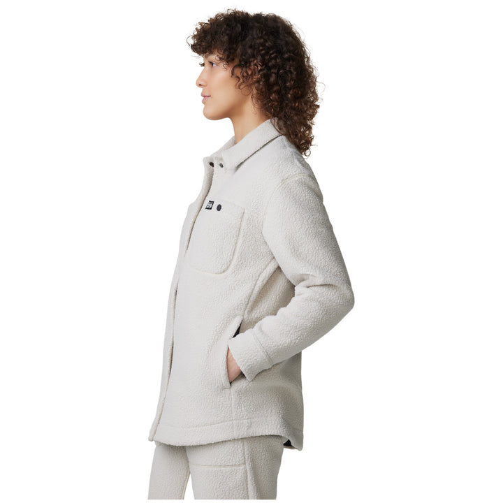 Mountain Hardwear HiCamp™ Fleece Shacket - Women's Wild Oyster