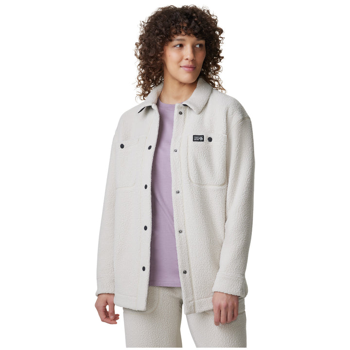 Mountain Hardwear HiCamp™ Fleece Shacket - Women's Wild Oyster