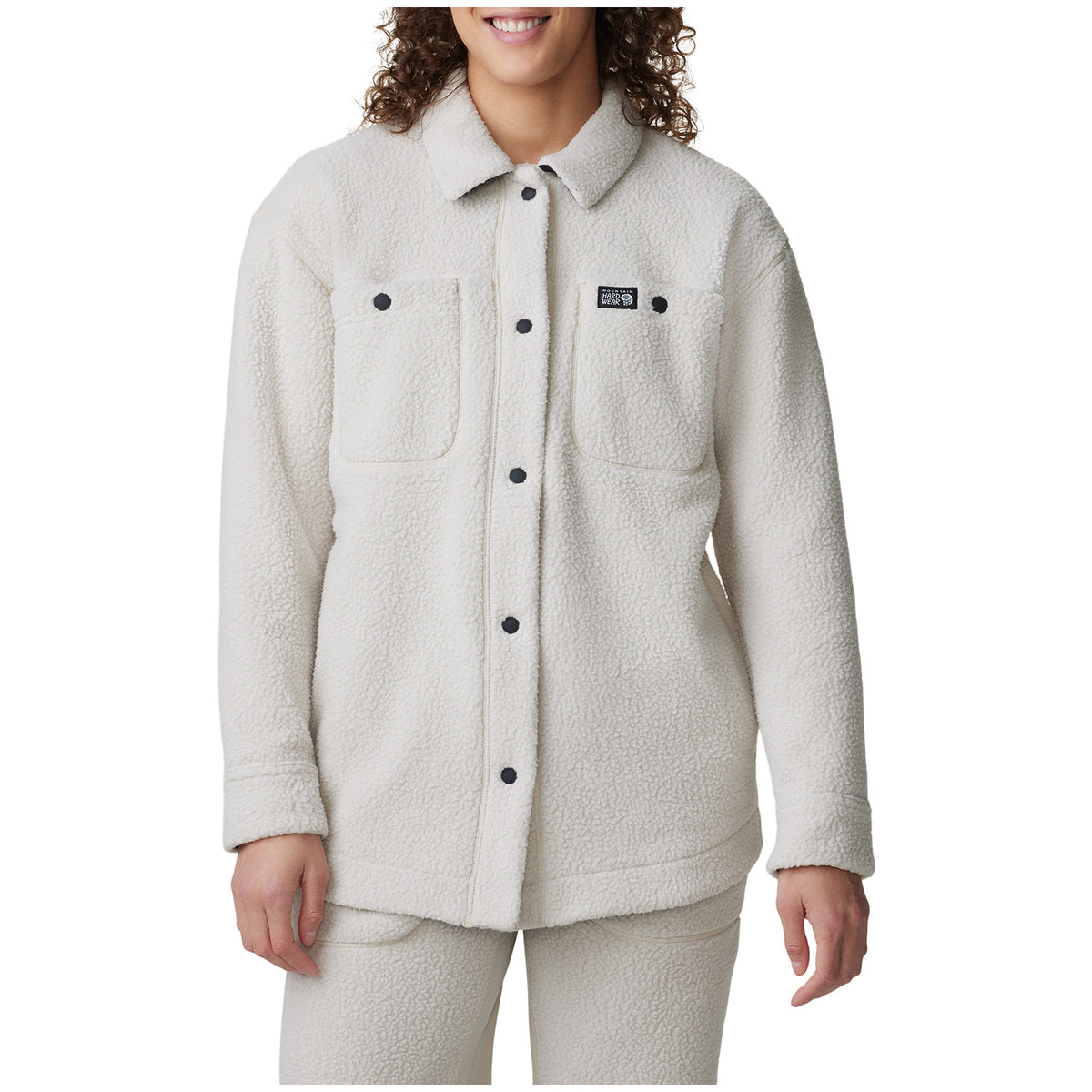 Mountain Hardwear HiCamp™ Fleece Shacket - Women's Wild Oyster