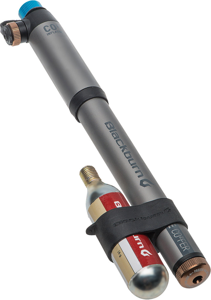 Blackburn Core CO2’Fer Mini Bike Pump Pewter