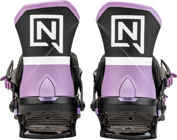Nitro Team Pro Snowboard Bindings 2025 Lilac
