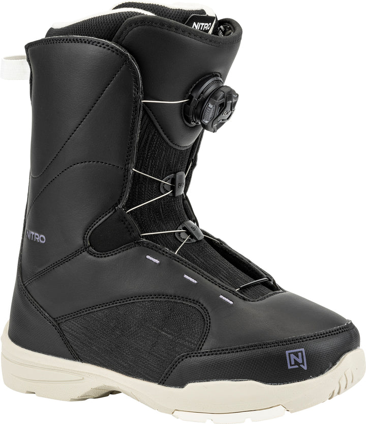 Nitro Flora Boa Snowboard Boots - Women's Black