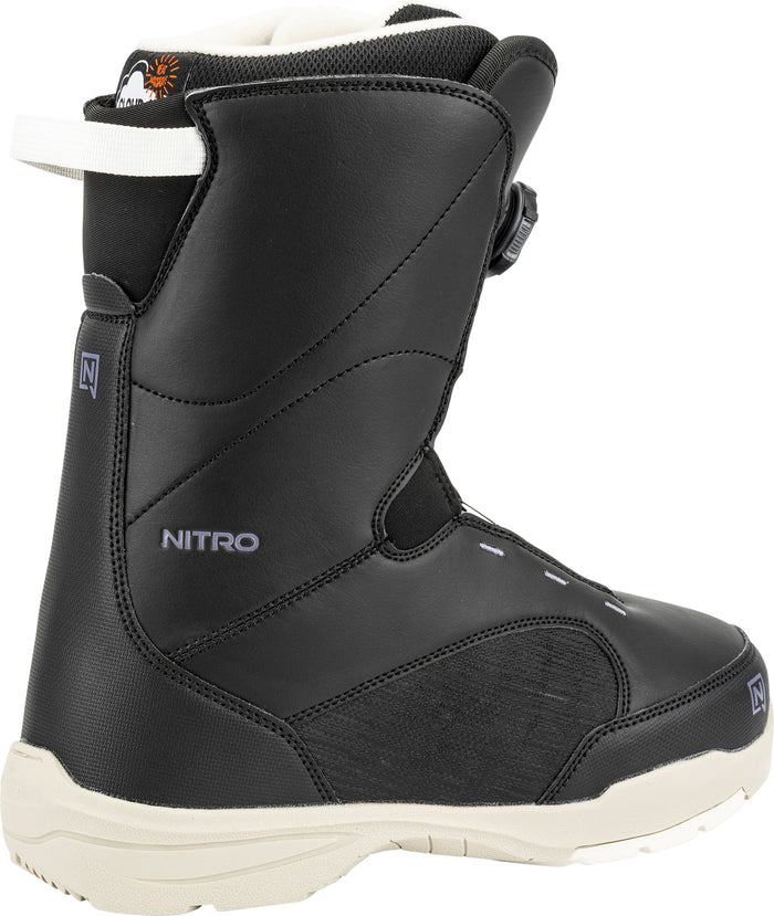 Nitro Flora Boa Snowboard Boots - Women's Black