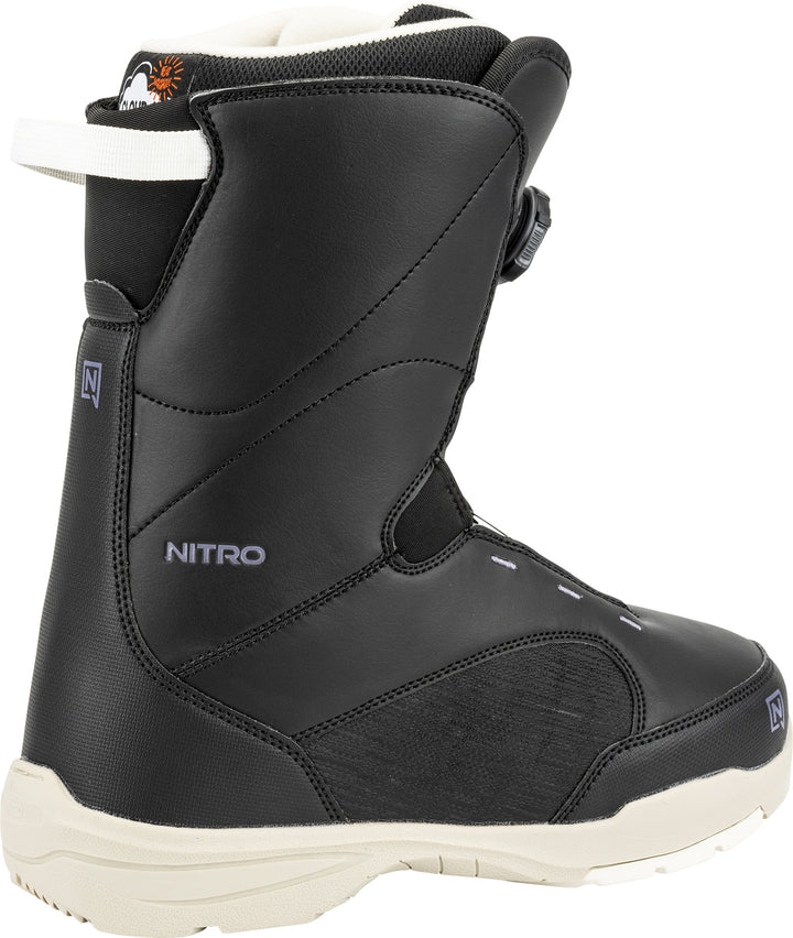 Nitro Flora Boa Snowboard Boots - Women's Black
