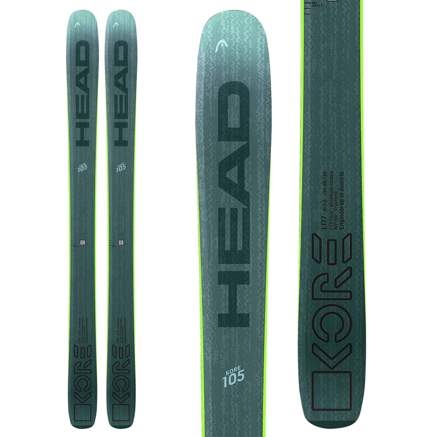 Head Kore 105 Skis 2025 – evo