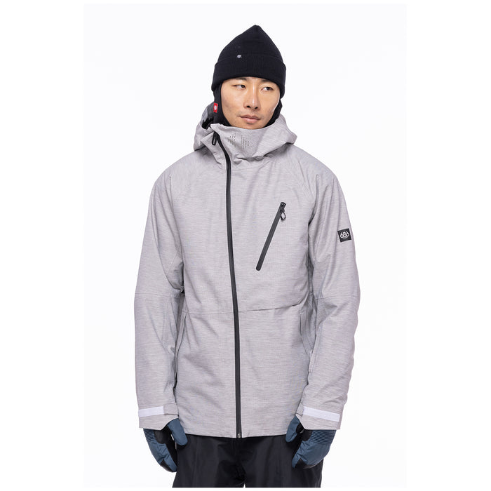 686 Hydra Thermagraph Jacket - Men's White Heather