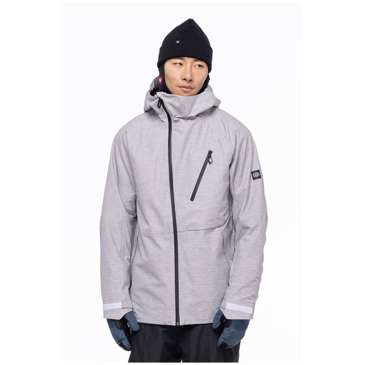 686 Hydra Thermagraph Jacket - Men's White Heather