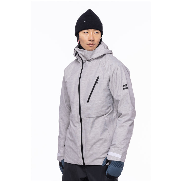 686 Hydra Thermagraph Jacket - Men's White Heather