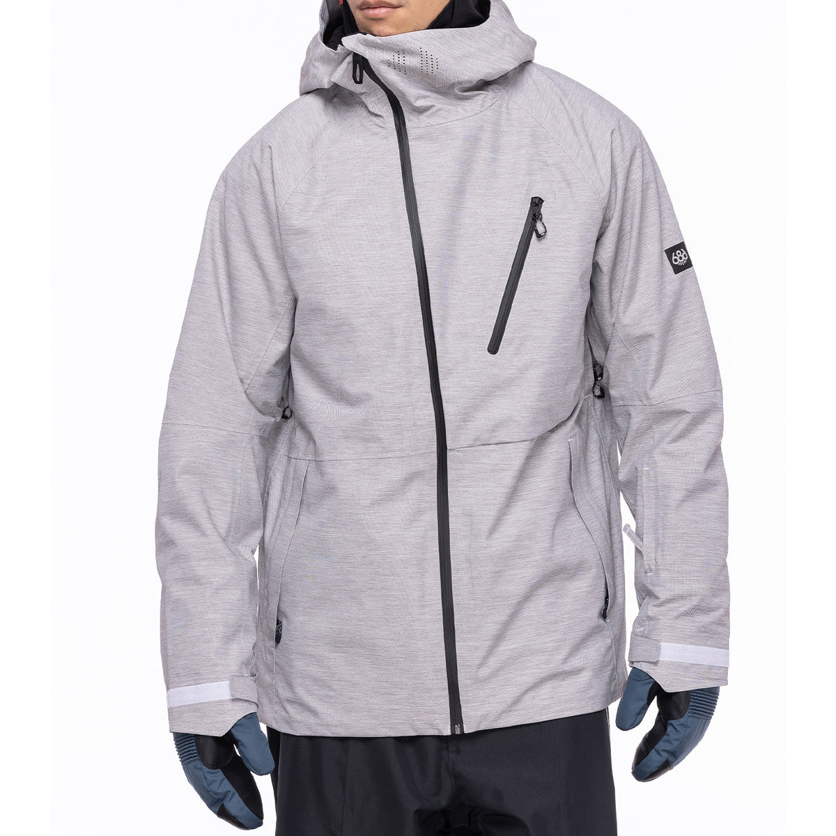 686 Hydra Thermagraph Jacket - Men's White Heather