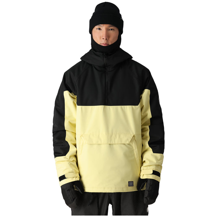 686 Renewal Insulated Anorak - Men's Dusty Yellow Colorblock