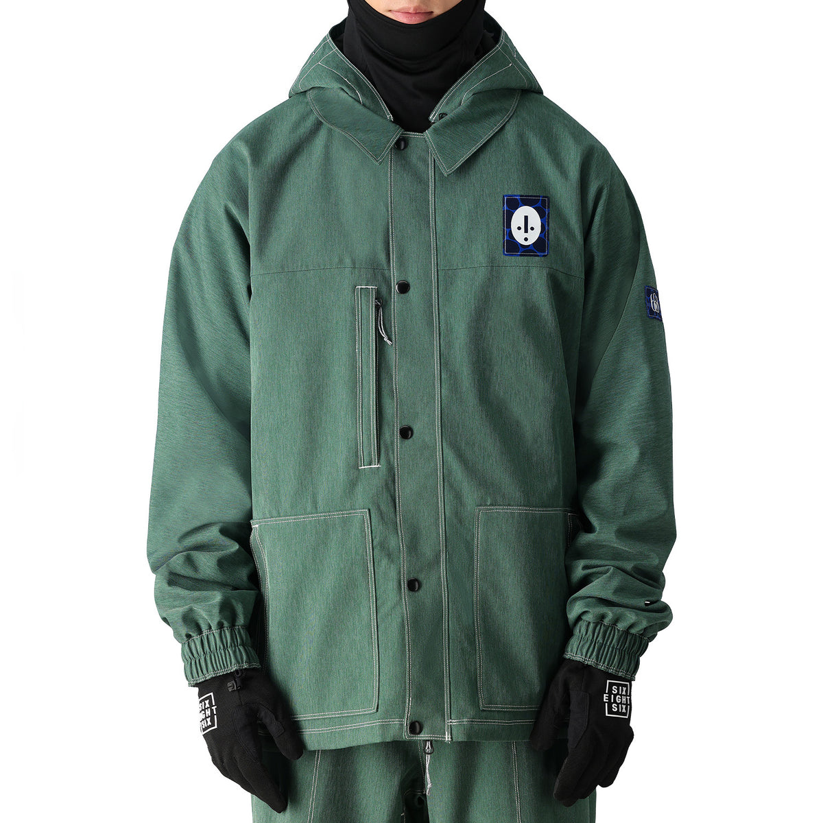 686 Dojo Jacket - Men's Forest Green Denim