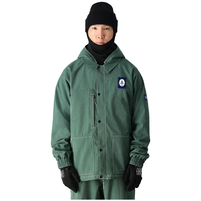 686 Dojo Jacket - Men's Forest Green Denim