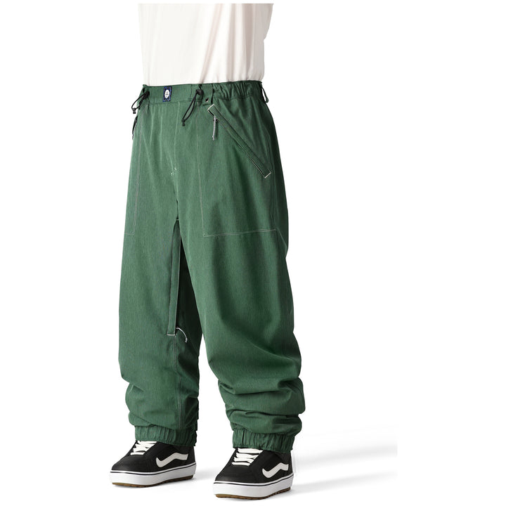 686 Dojo Pants - Men's Forest Green Denim