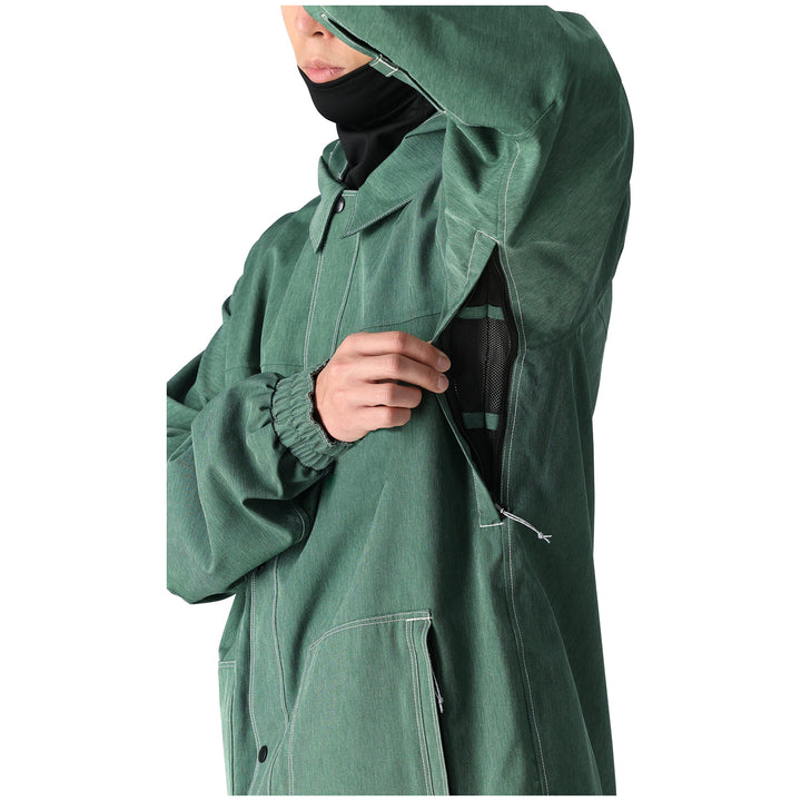 686 Dojo Jacket - Men's Forest Green Denim