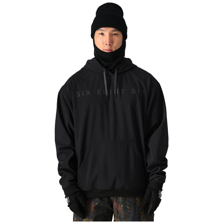 686 Waterproof Team Hoodie - Men's Black
