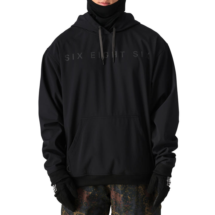686 Waterproof Team Hoodie - Men's Black