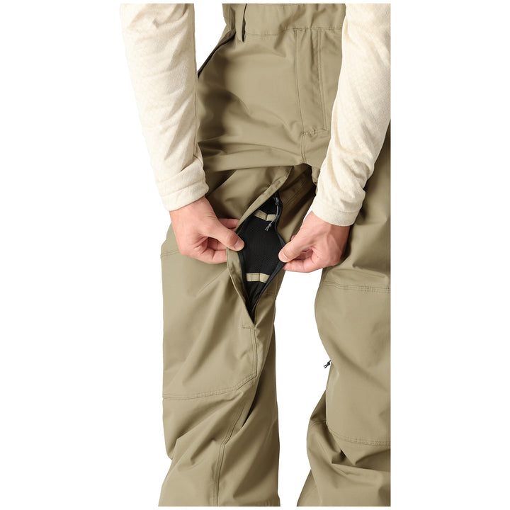 686 20K Hot Lap Shell Bibs - Men's Sage