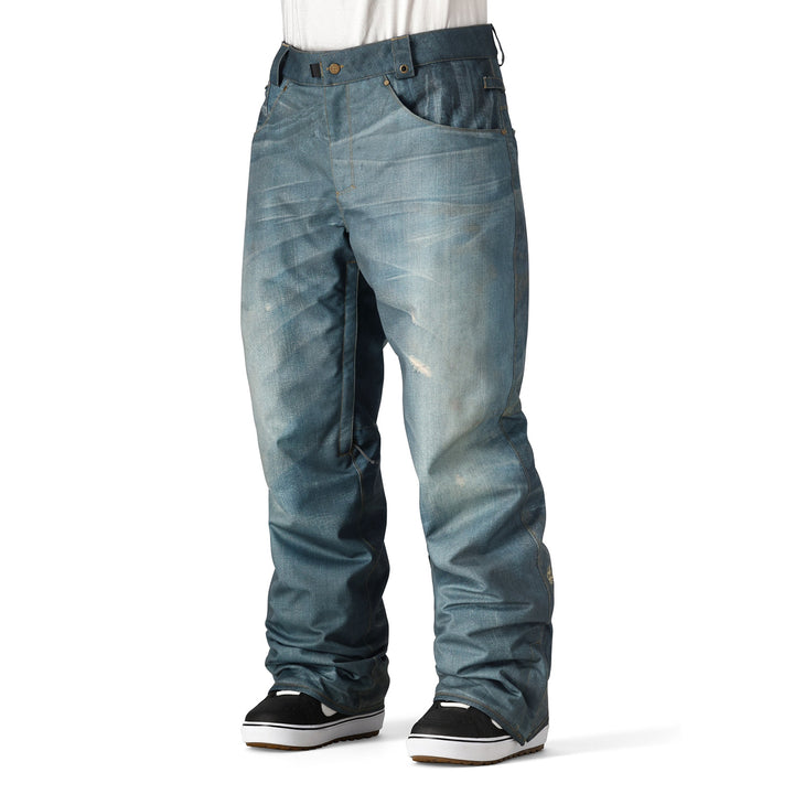 686 Deconstructed Denim Pants - Men's Indigo Denim