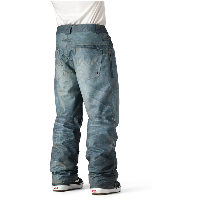 686 Deconstructed Denim Pants - Men's Indigo Denim