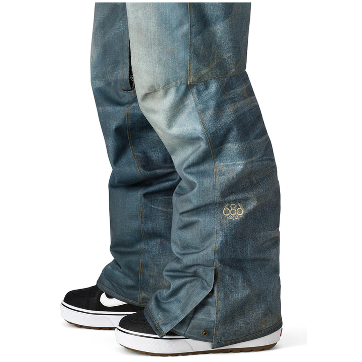 686 Deconstructed Denim Pants - Men's Indigo Denim