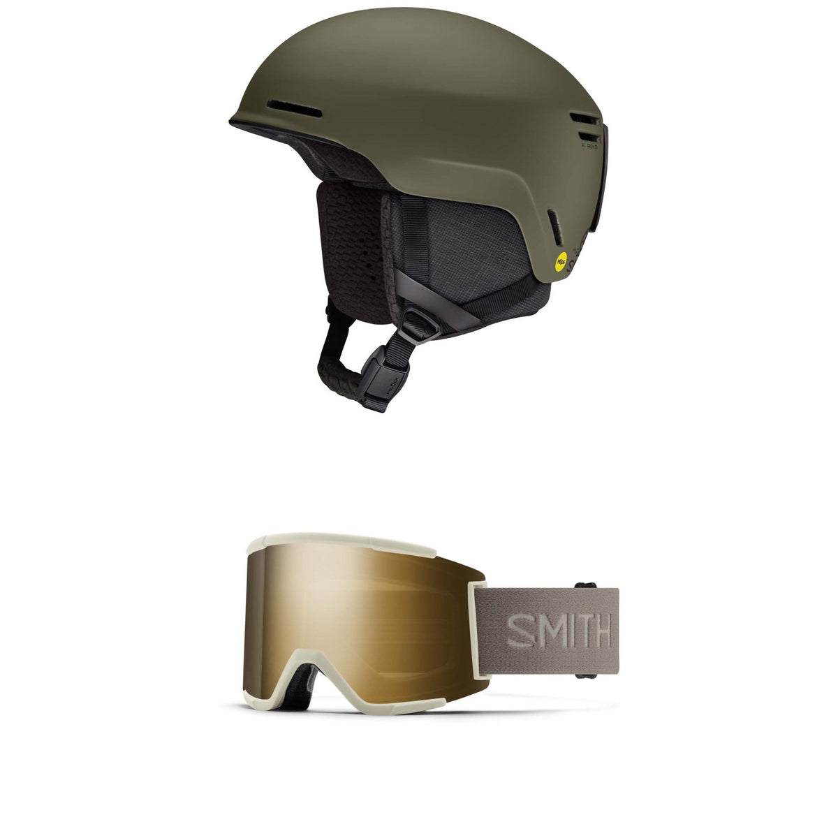 Smith Method Pro MIPS Helmet + Squad XL Goggles